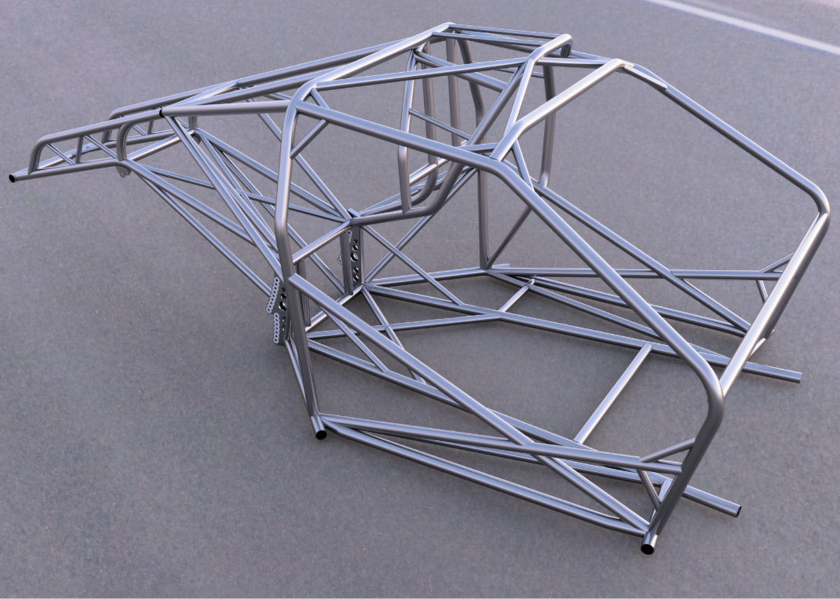 PMR NHRA‑certified roll cage kits for Challenger, Camaro, and Duster platforms
