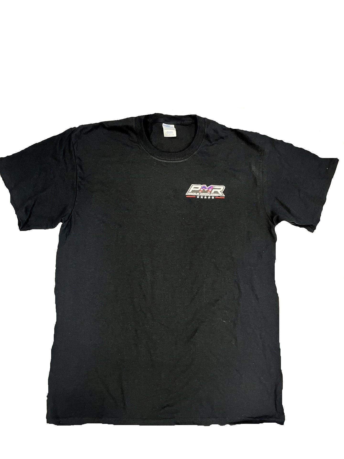 PMR Race and Speed Black Logo T-Shirt
