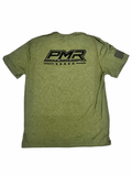 PMR Race and Speed OD Green Logo T-Shirt