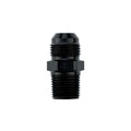 XRP - Straight NPT Male to A.N. Male Adapter - Black - Aluminum