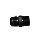 XRP - Straight NPT Male to A.N. Male Adapter - Black - Aluminum