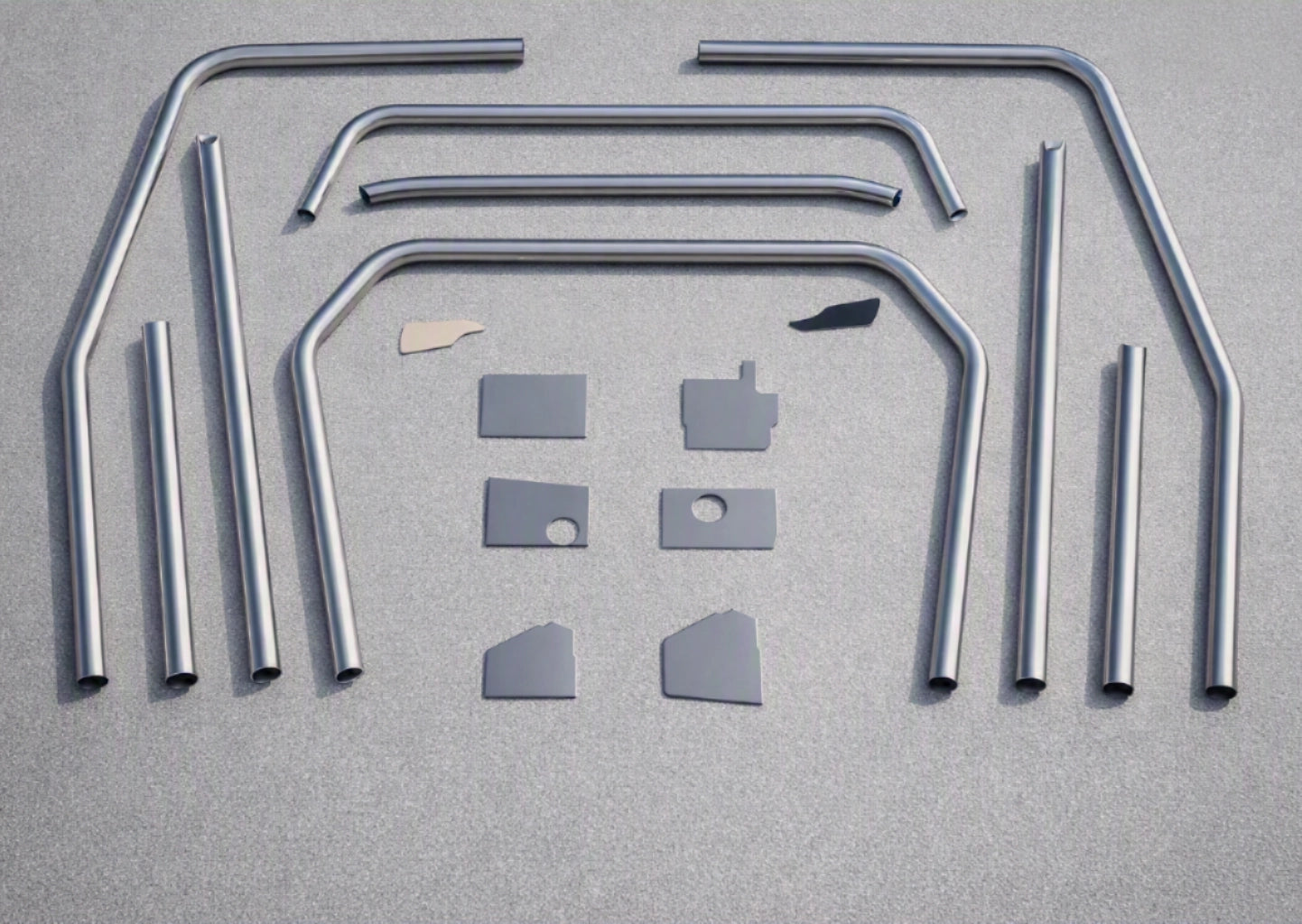 2008 – 2023 Dodge Challenger 8.50 SFI Roll Cage Kit (Unwelded)