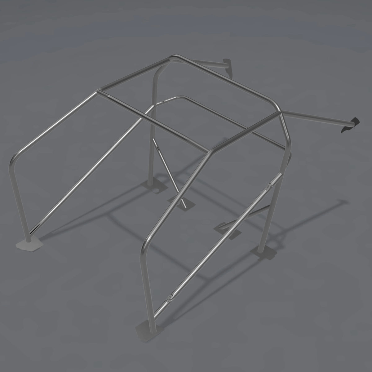 Challenger 8.5 Chromoly Roll Cage 3D CAD