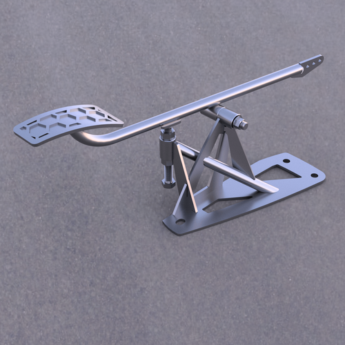 PMR Dodge Challenger Chromoly Throttle Pedal