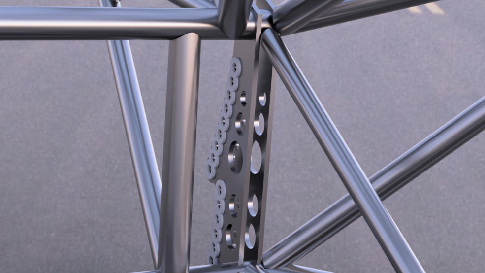 PMR 4 Link Chassis Bracket w/Doublers