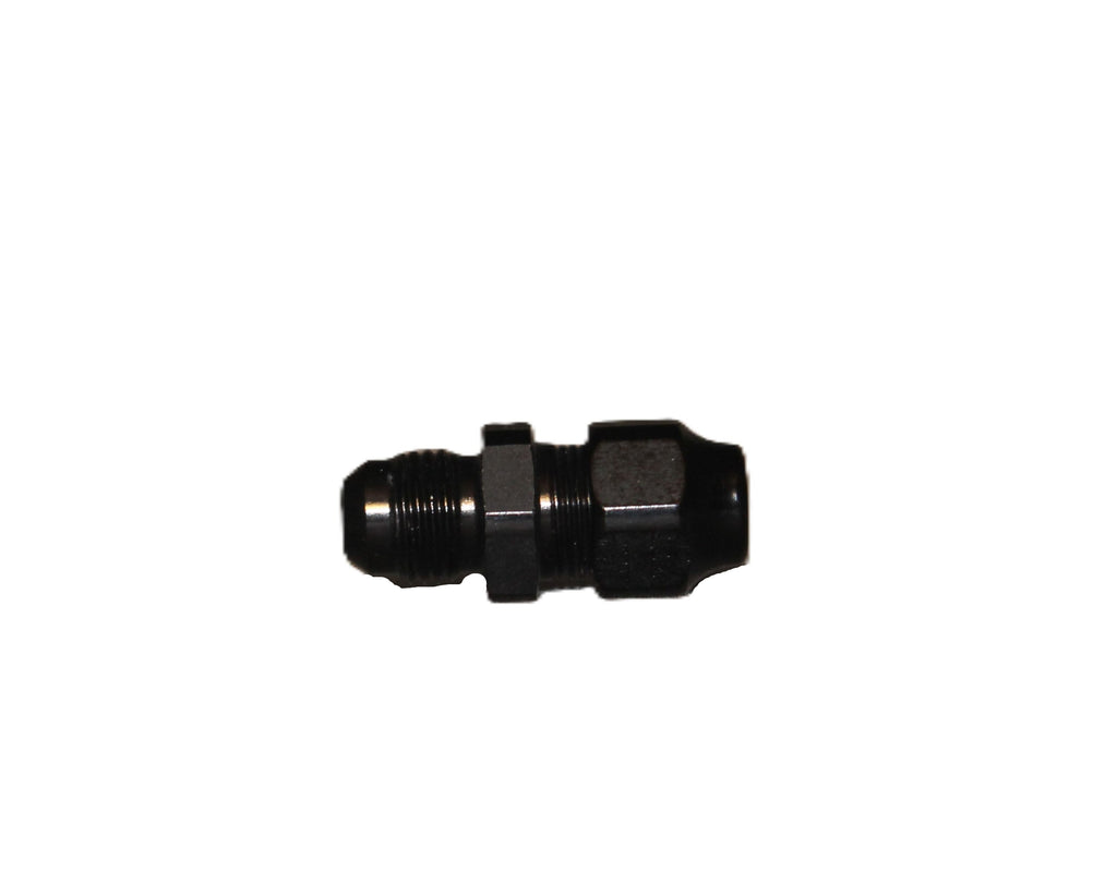 XRP - A.N. Male Hard Line Adapter - Black - Aluminum