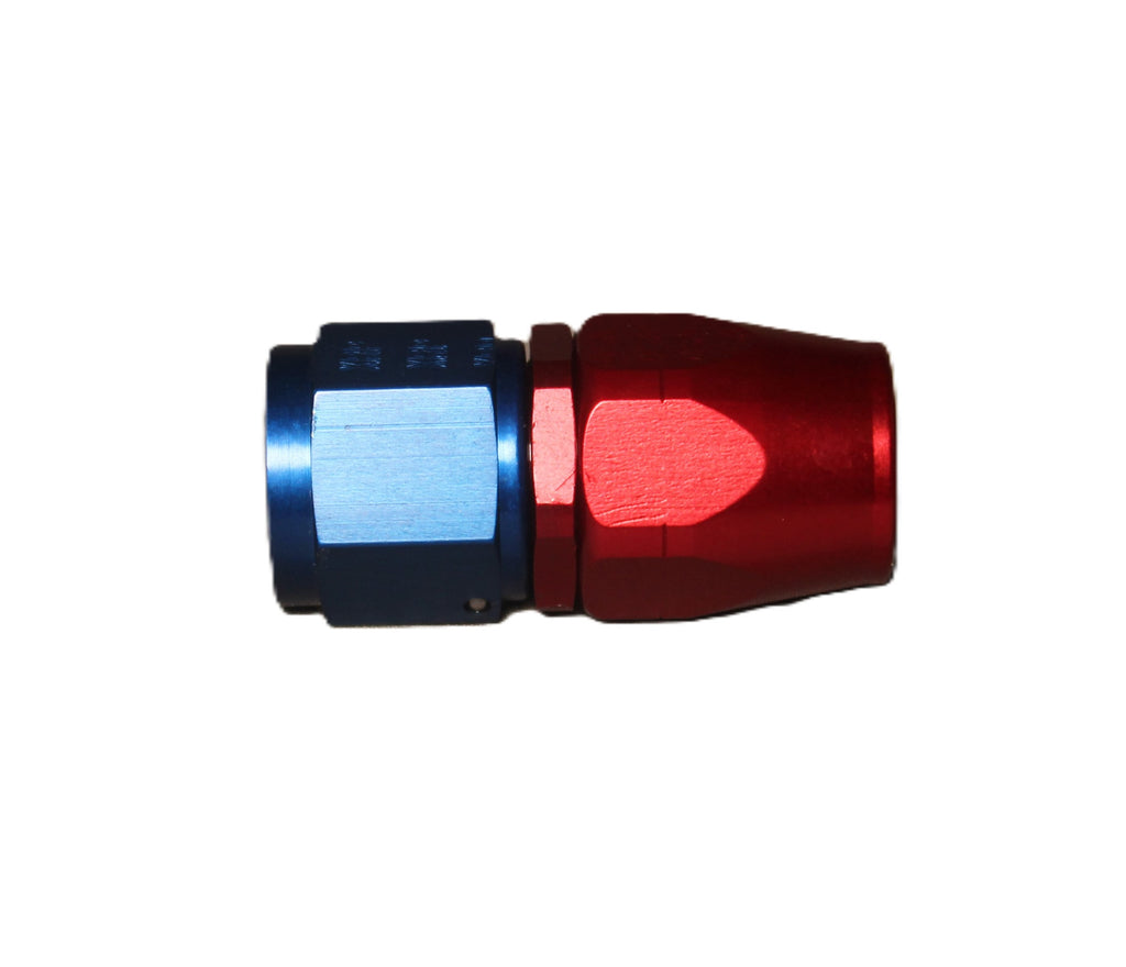 XRP - Straight Non-Swivel and Swivel Hose End to A.N. Female - Red/Blue - Aluminum