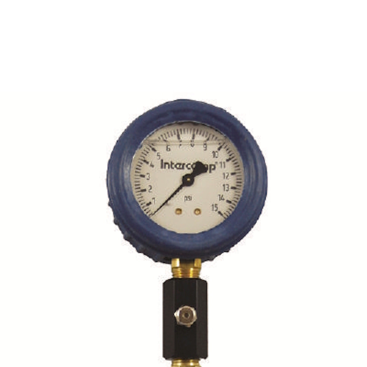 Intercomp 2.5" Deluxe, Liquid-Filled 15PSI Tire Pressure Gauge