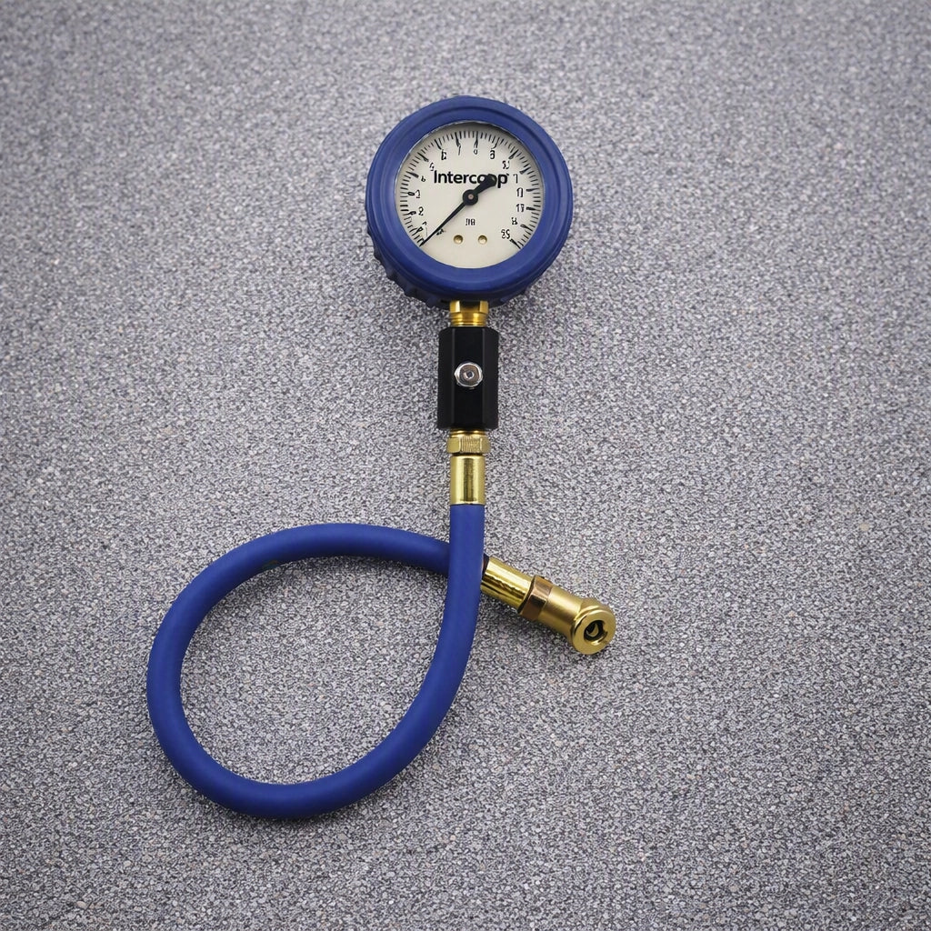 Intercomp 2.5" Deluxe, Liquid-Filled 15PSI Tire Pressure Gauge