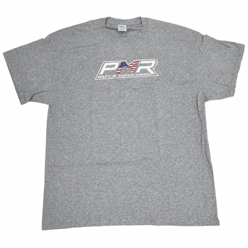 PMR Race and Speed Light Grey Logo T-Shirt