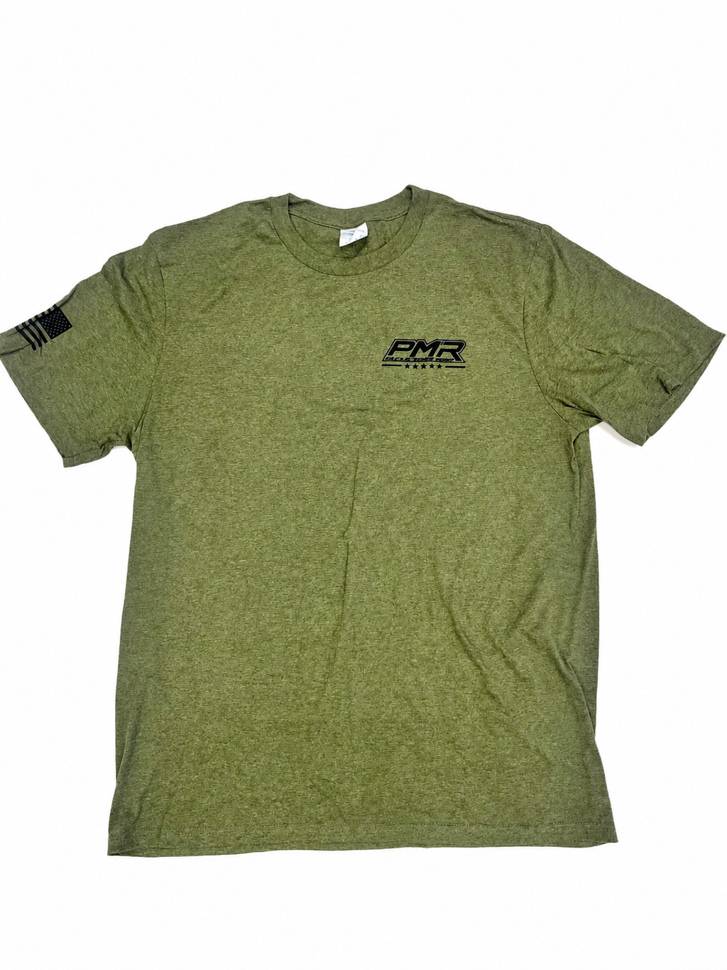 PMR Race and Speed OD Green Logo T-Shirt