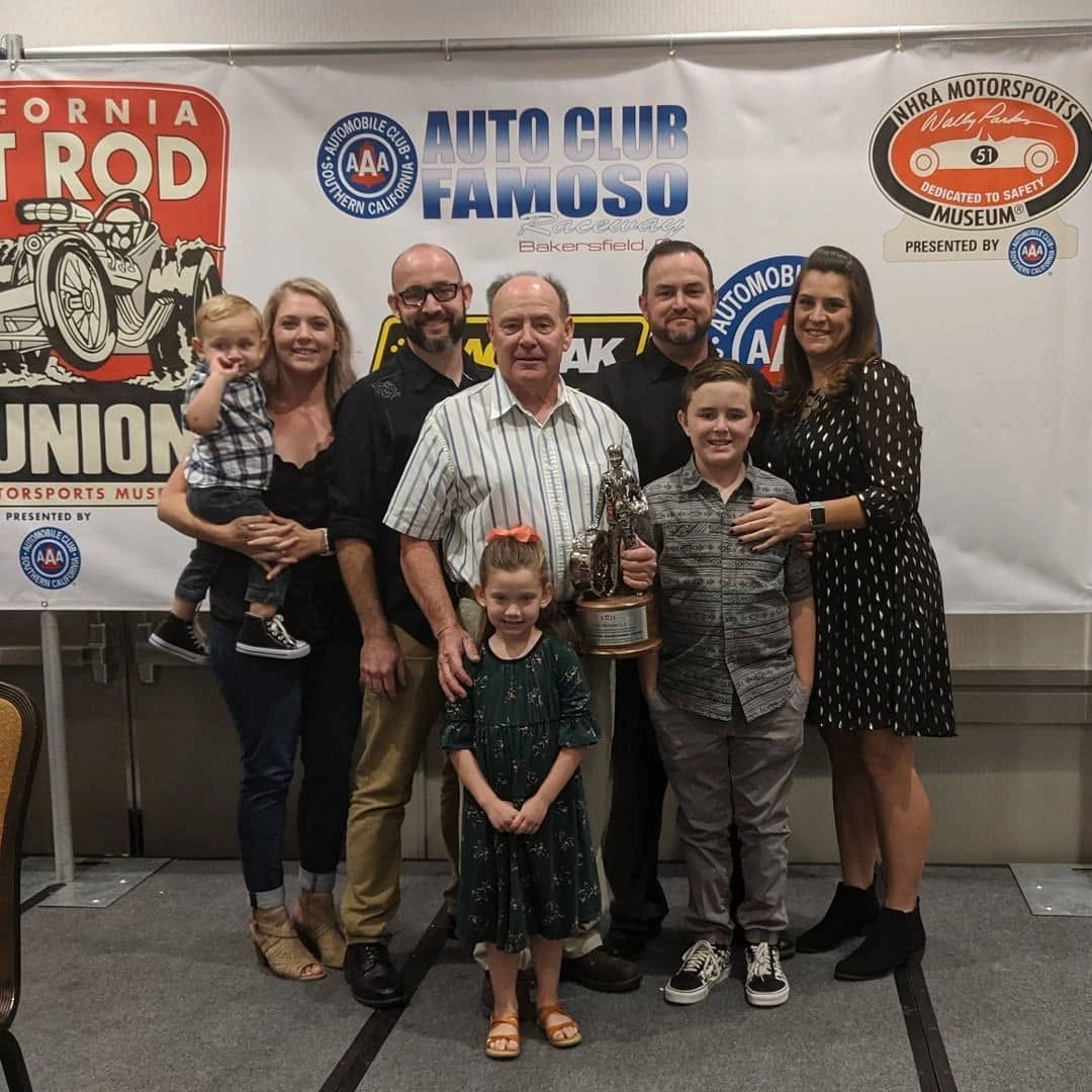 Phil Mandella is a lifelong drag racer, master fabricator, and founder of PMR Race Cars. With more than 60 years in the sport, he’s known for building some of the most trusted chassis and race cars in Southern California.