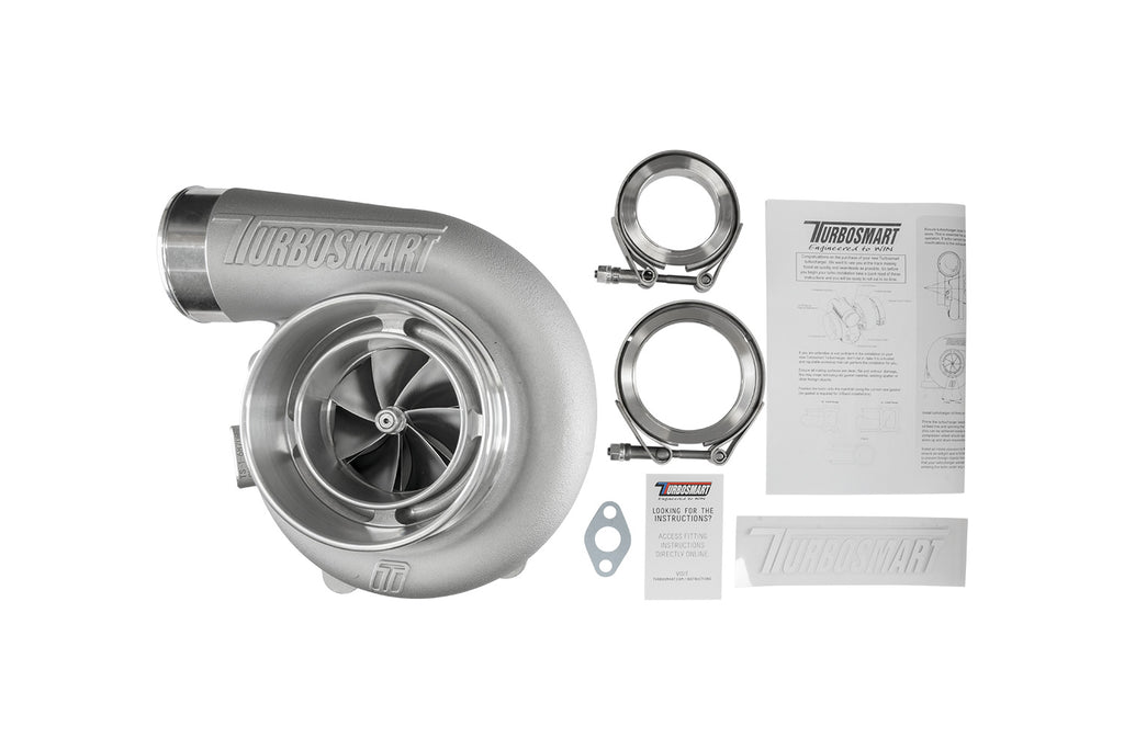 TS-1 Performance Turbocharger 6870 (Kompact) V-Band Reverse Rotation 0.96AR Externally Wastegated