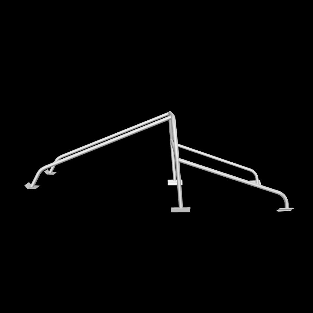 Chevrolet Camaro Chromoly NHRA Roll Cage Kit 3D