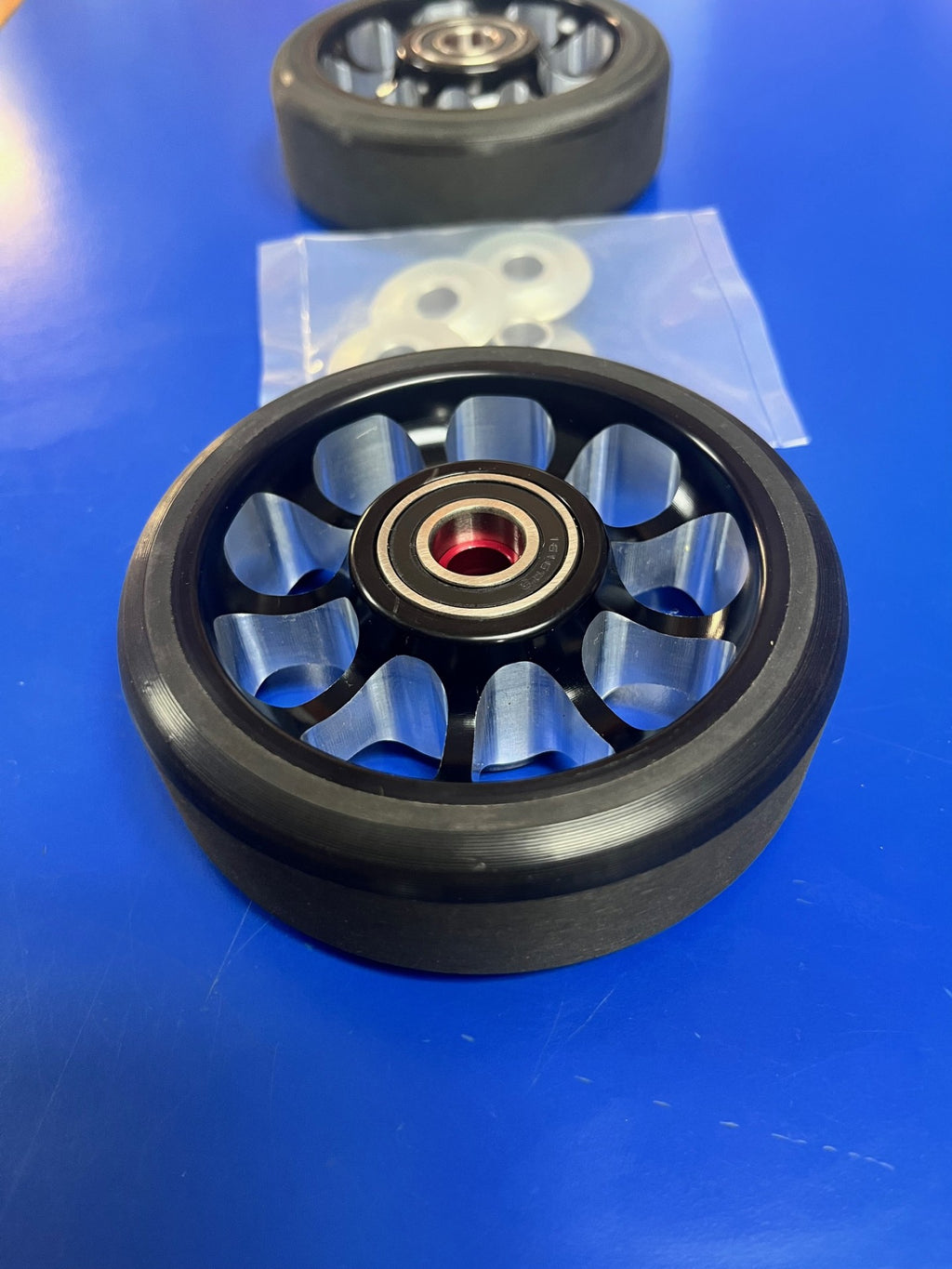 PMR Racecars Billet Wheelie Bar Wheels – Black